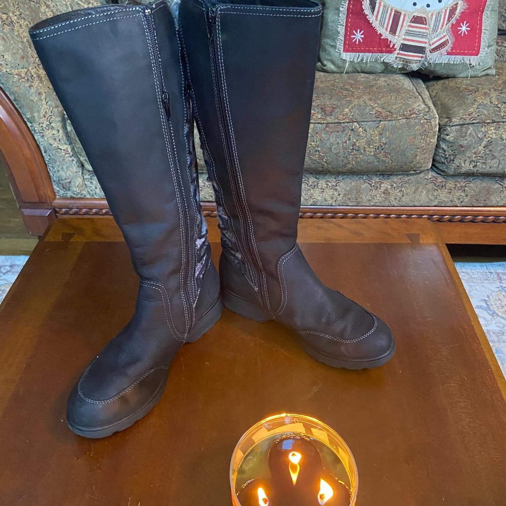 BIONICA black waterproof tall boots